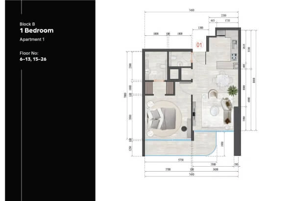 Bed Layout